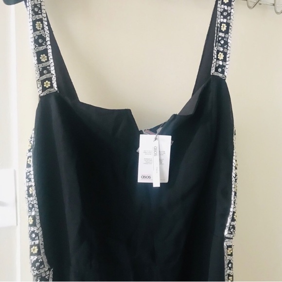 ASOS TALL EXCLUSIVE Embellished Side Jumpsuit - Picture 2 of 4